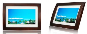 10" PHOTO FRAME MULTIMEDIA WOOD FRAME WITH REMOTE